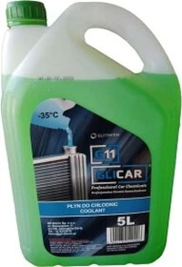 Антифриз GLICAR G11 зелений -35 °C, 5 л готовий антифриз (GL100500)
