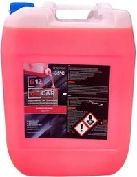 Антифриз GLICAR G12 червоний -35 °C, 10 л готовий антифриз (GL121000)