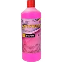 Антифриз Starline G12+ рожевий -30 °C, 1 л готовий антифриз (NAK12READY-1)