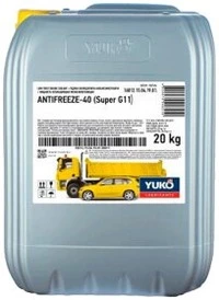 Антифриз Yuko Super G11 зелений -40 °C, 20 л готовий антифриз (4820070245028)