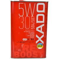 Моторна олива Xado Atomic Oil 504/507 Red Boost 5W-30 4 л (XA26296)