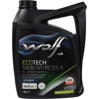 Моторна олива Wolf EcoTech SP/RC D1-3 5W-30 4 л (1049901)