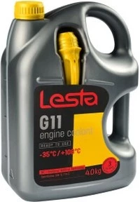 Антифриз LESTA G11 жовтий -35 °C, 4 л готовий антифриз (395759ASA35G11G4HM)