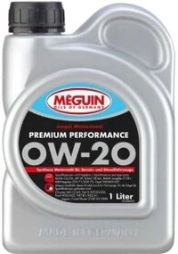 Моторна олива Meguin Motorenoel Premium Performance 0W-20 1 л (33068)