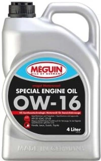 Моторна олива Meguin Special Engine Oil 0W-16 4 л (33056)