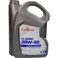 Моторна олива TEMOL Classic 20W-50 5 л (T-C20W50-5L)