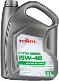 Моторна олива TEMOL Extra Diesel 15W-40 5 л (T-ED15W40-5L)