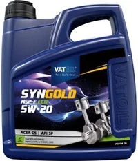 Моторна олива VatOil SynGold MSP-F ECO 5W-20 4 л (50777)