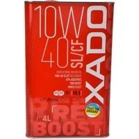Моторна олива Xado Atomic Oil SL/CF RED BOOST 10W-40 4 л (XA26244)