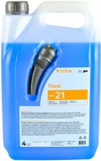 Антифриз VIRA ЕХ G11 синій -21°C, 4 л готовий антифриз (VI0006)