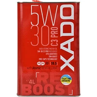 Моторна олива Xado Atomic Oil C3 Pro RED BOOST 5W-30 4 л (XA26268)