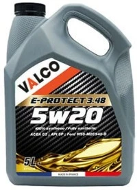 Моторна олива Valco E-PROTECT 3.48 5W-20 5 л (PF006935)