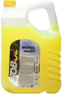 Антифриз Sobol G11 жовтий -30 °C, 10 л готовий антифриз (10879)