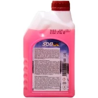 Антифриз Sobol G12+ червоний -30 °C, 1 л готовий антифриз (7743)