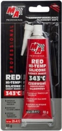 Герметик Moje Auto Hi-Temp Silicone герметик червоний 85 г (20-A12)
