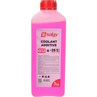 Антифриз Solgy Coolant G12 червоний -35 °C, 1 л готовий антифриз (503007)