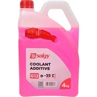 Антифриз Solgy Coolant G12 червоний -35 °C, 4 л готовий антифриз (503008)