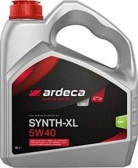 Моторна олива Ardeca Synth-XL 5W-40 4 л (5425026363284)