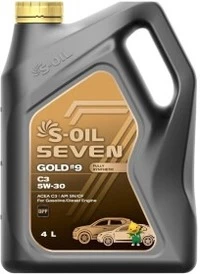 Моторна олива S-Oil Seven Gold #9 C3 5W-30 4 л (SNG5304)