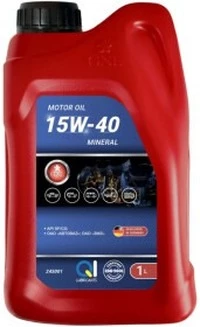 Моторна олива GNL Mineral 15W-40 1 л (245001)