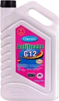 Антифриз Ocean G12 червоний 4 л концентрат антифризу (4820046671417)