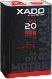 Моторна олива Xado Atomic Oil SP AMC Black Edition 0W-20 4 л (XA22294)