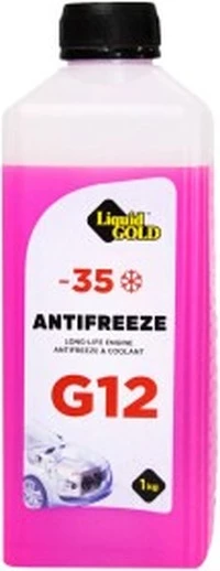 Антифриз Liquid Gold G12 червоний -35 °C, 1 л готовий антифриз (300474)