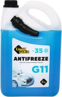Антифриз Liquid Gold G11 синій -35 °C, 5 л готовий антифриз (300496)