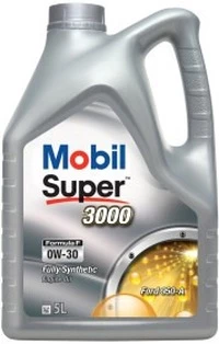 Моторна олива Mobil Super 3000 Formula F 0W-30 5 л (0W303000FF5L)