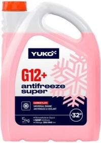 Антифриз Yuko Super G12+ червоний -32 °C, 5 л готовий антифриз (4823110404430)