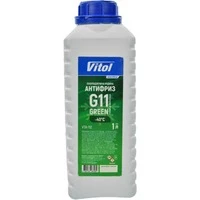 Антифриз Vitol G11 зелений -40 °C, 1 л готовий антифриз (VTA-112)