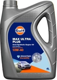 Моторна олива Олива Gulf MAX Ultra Plus 10W-40 (MAXULTRAPLUS10W404L)