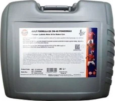 Моторна олива Олива Gulf Formula GX 5W-40 (FORMULAGX5W4020L)