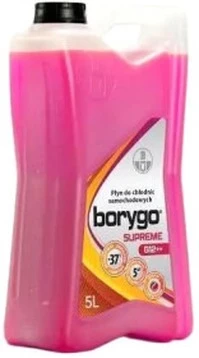 Антифриз Borygo Supreme G12++ рожевий -37 °C, 5 л готовий антифриз (BORYGOSUPREME5L)