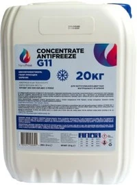 Антифриз NanoFrost Concentrate G11 синій 20 л концентрат антифризу (4820241560301)