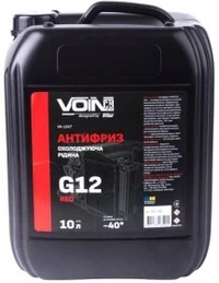 Антифриз Voin G12 червоний -40 °C, 10 л готовий антифриз (VA-1247)
