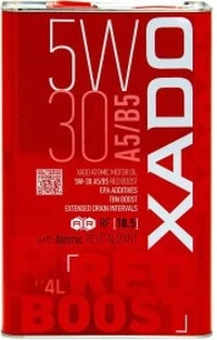 Моторна олива Олива Xado Atomic Oil A5/B5 RED BOOST 5W-30 (XA26241)