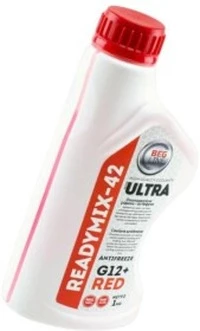 Антифриз Beg-Line Ultra G12+ червоний -42 °C, 1 л готовий антифриз (BL281928)