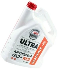 Антифриз Beg-Line Ultra G12+ червоний -42 °C, 5 л готовий антифриз (BL281930)