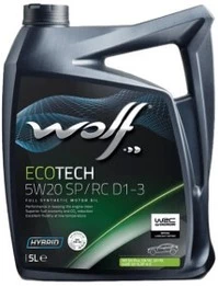 Моторна олива Олива Wolf EcoTech SP/RC D1-3 5W-20 (1050526)