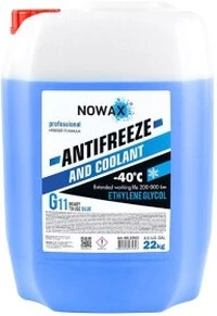Антифриз Nowax G11 синій -40 °C, 20 л готовий антифриз (NX22002)