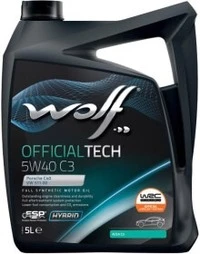 Моторна олива Олива Wolf Officialtech C3 5W-40 (8333477)