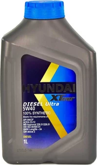 Моторна олива Hyundai XTeer Diesel Ultra 5W-40 1 л (1011223)