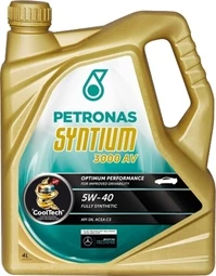 Моторна олива Petronas Syntium 3000 AV 5W-40 4 л (18284019)