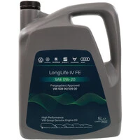 Моторна олива VAG LongLife IV FE 0W-20 5 л (GS65577M4)