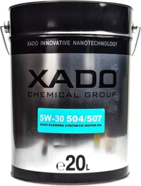 Моторна олива Xado Atomic Oil 504/507 5W-30 20 л (XA20540)