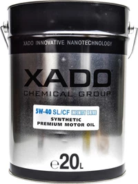 Моторна олива Xado Atomic Oil SL/CF 5W-40 20 л (XA28506)