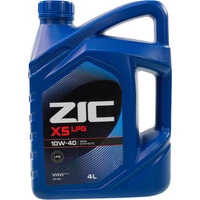 Моторна олива ZIC X5 LPG 10W-40 4 л (162666)