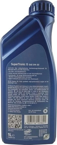 Моторна олива Aral SuperTronic G 0W-30 1 л (10382)