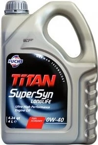 Моторна олива Fuchs Titan Supersyn Long Life 0W-40 4 л (600889463)